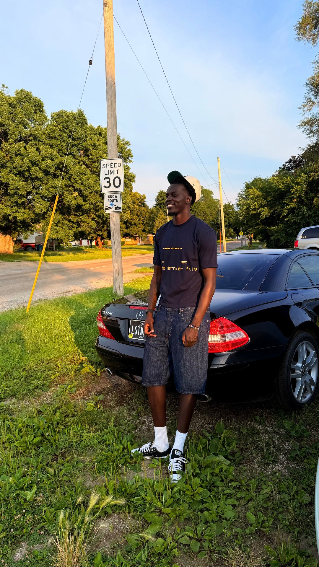 J'adore Tee - Navy