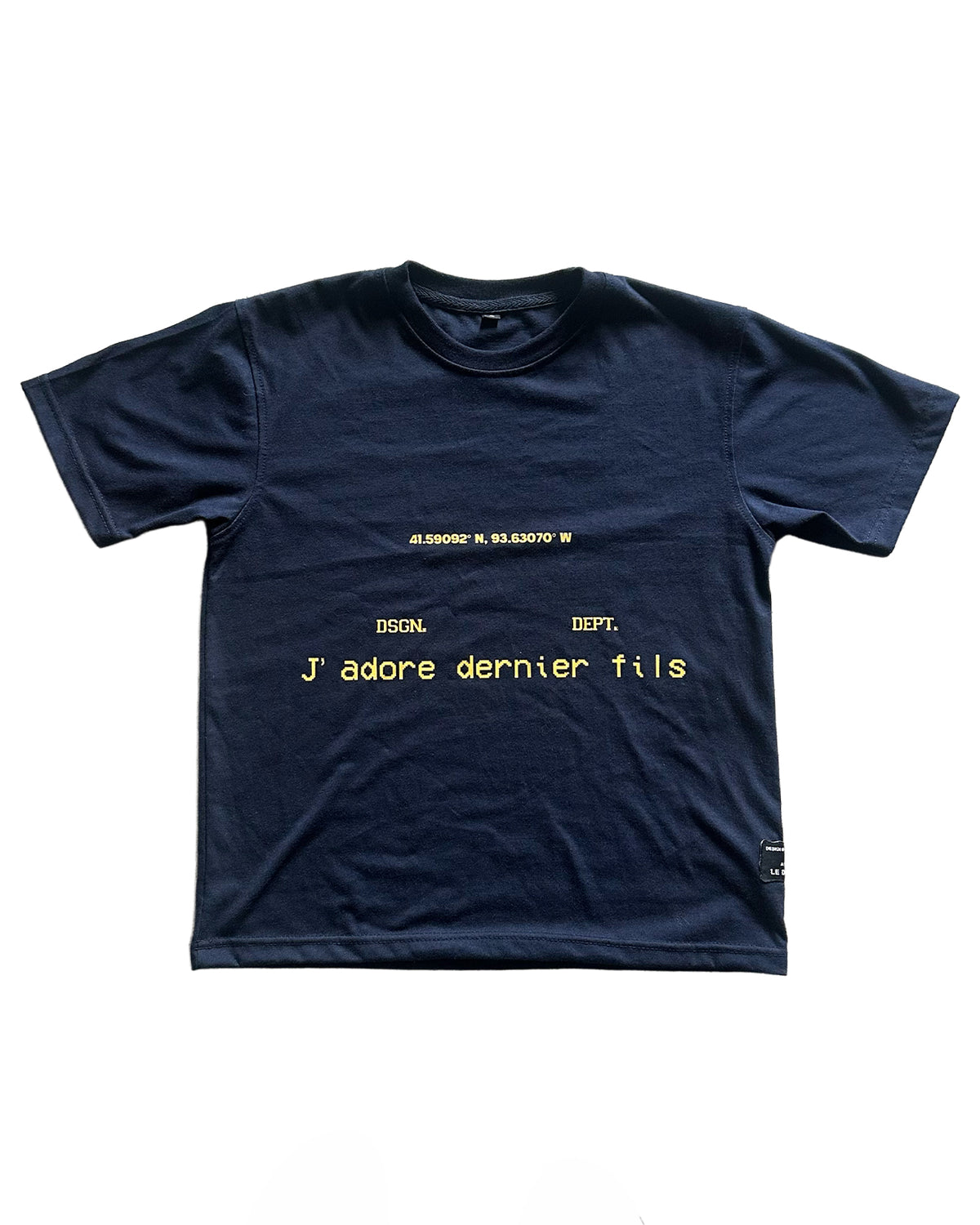 J'adore Tee - Navy